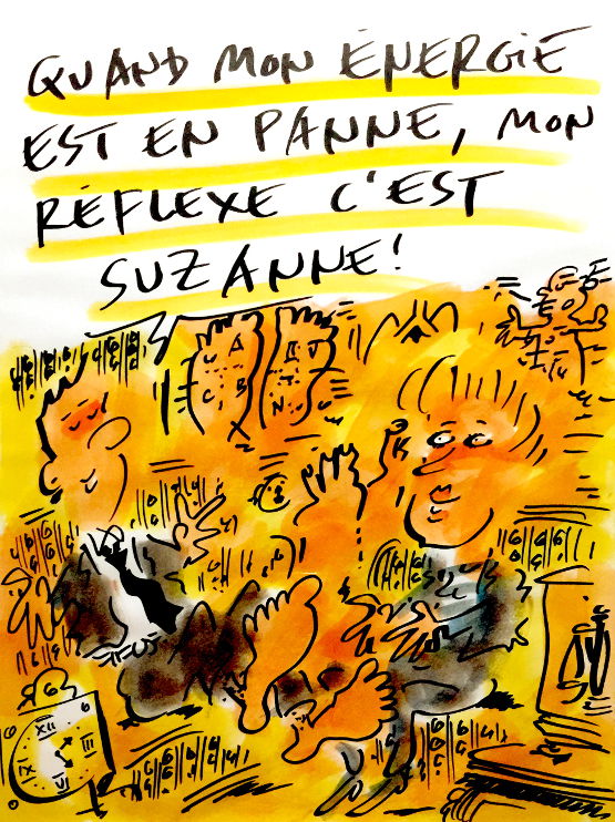 Quand mon énergie est en panne, mon réflexe, c’est Suzanne (Pecub)